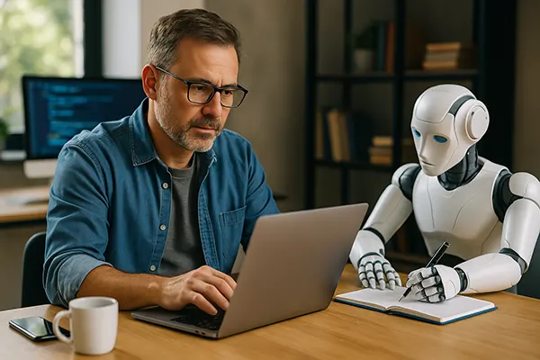 Writer with technology