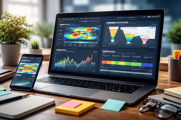 Website conversion funnel