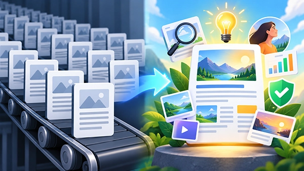 Unique content concept